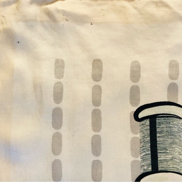 Vintage Numbered Silk Scarf - Picture 7 of 11